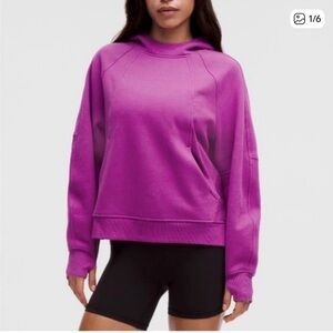 lululemon athletica Violet-Pink Lightweight Pullover Hoodie